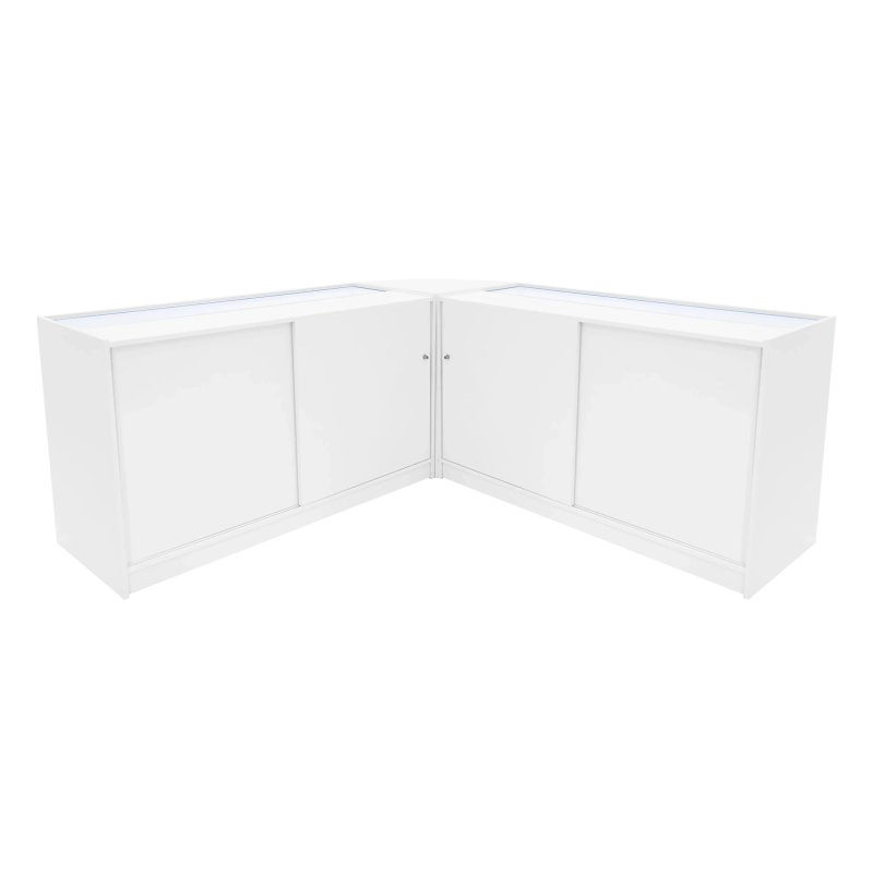 Selene LED Shop Counter Set CM60 & 2 x C1500 - White