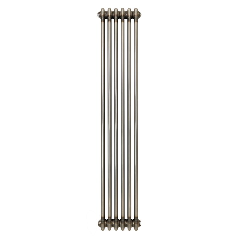 Traditional 3 Column Radiator - 1500 x 290mm - Raw Metal
