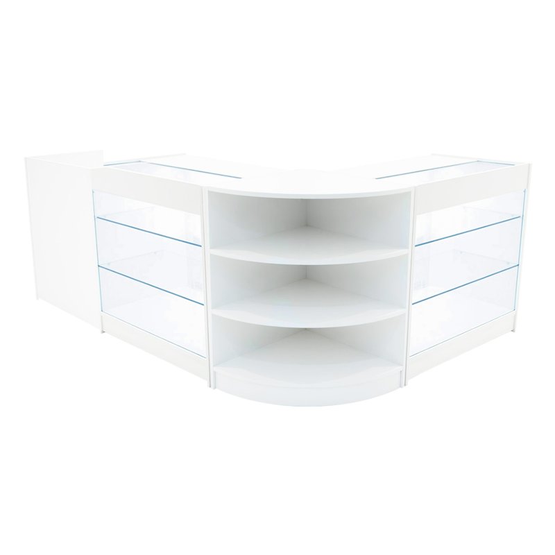 Astro LED Shop Counter Set LM60, TB60 & 2 x K900 - White