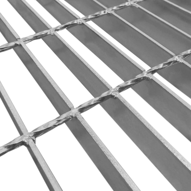 Galvanised Grating Floor Forge Walkway Mesh Floor Panel Grid Drainage Gutter Vent Heavy Duty Weatherproof Steel Zinc Coated 1200mm x 1000mm x 30mm 4mm Metal Thickness 1200kg Load Capacity