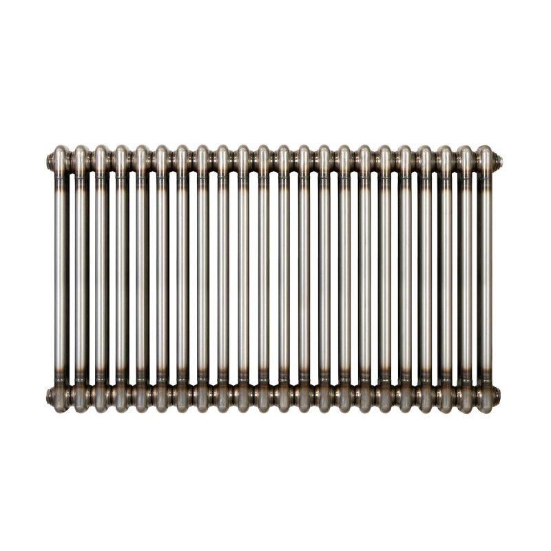 Traditional 2 Column Radiator - 600 x 1010mm - Raw Metal