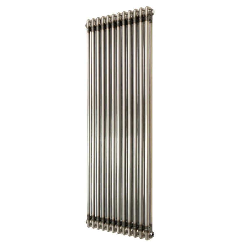 Traditional 2 Column Radiator - 1500 x 560mm - Raw Metal