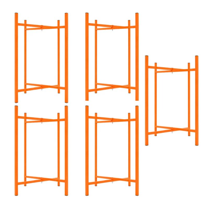 Trestle Stand x 4 & Mortar Board Stands 750mm H x 5