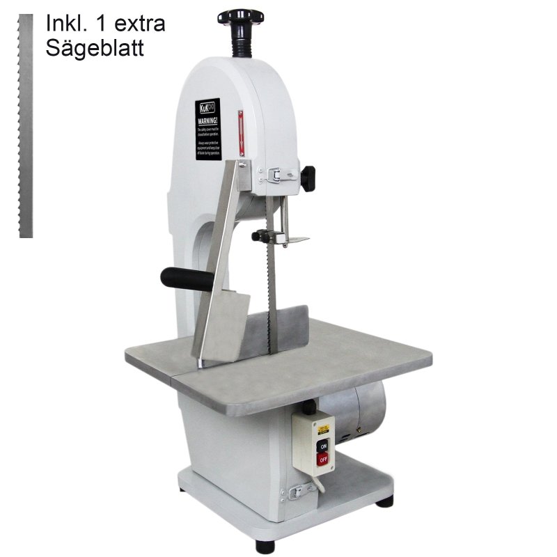 Commercial Bone Saw Bandsaw Butchers Meat Cutting Slicer Frozen Pork Fish Ribs Cut Restaurant Blades Electric Machine