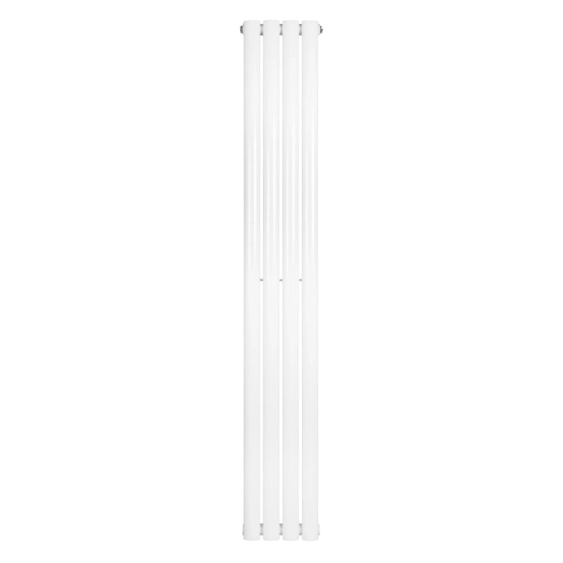 Oval Single Column Radiator - 1600 x 240mm - White