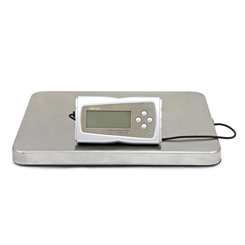 T-Mech Digital Letter & Parcel Postal Weighing Scales, Stainless Steel, 41cm x 36cm