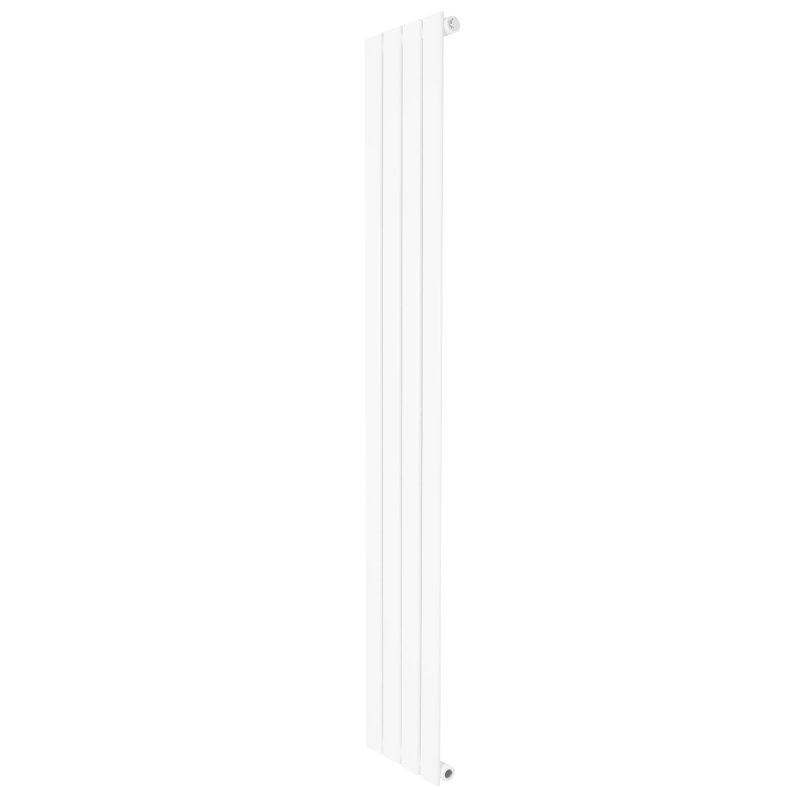 Flat Single Column Radiator - 1600 x 280mm - White