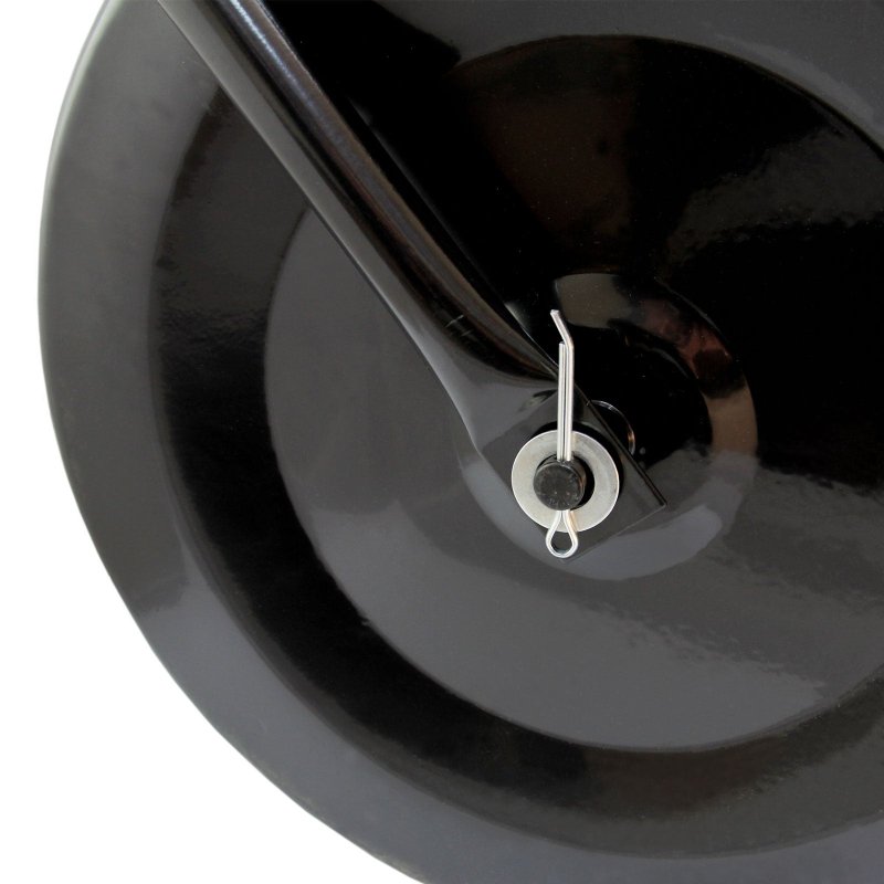 T-Mech 120L Towable Garden Roller Towed Lawn Rolling, Tow Behind Vehicle Heavy Duty Metal, Sand/Water Fill