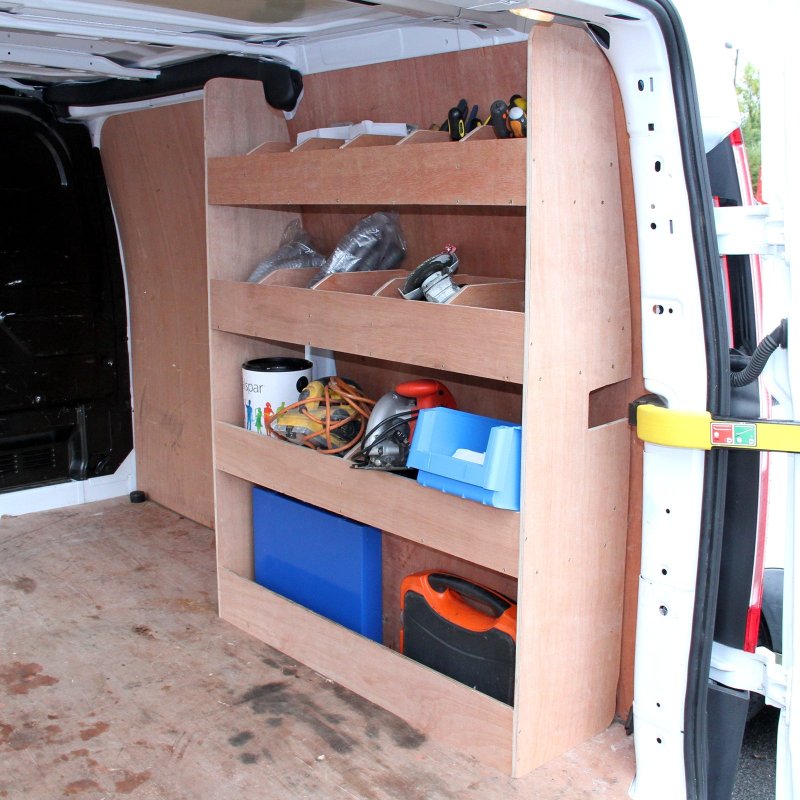 Monster Racking Ford Transit Van Racking & Shelving Storage Unit, 102cm x 136cm x 30cm, Plywood