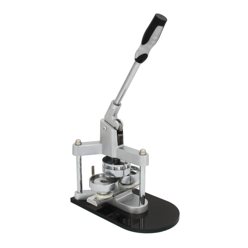 PixMax Badge Maker Press Machine & Cutter for Personalised Badges, 37mm, Steel, 260 Components