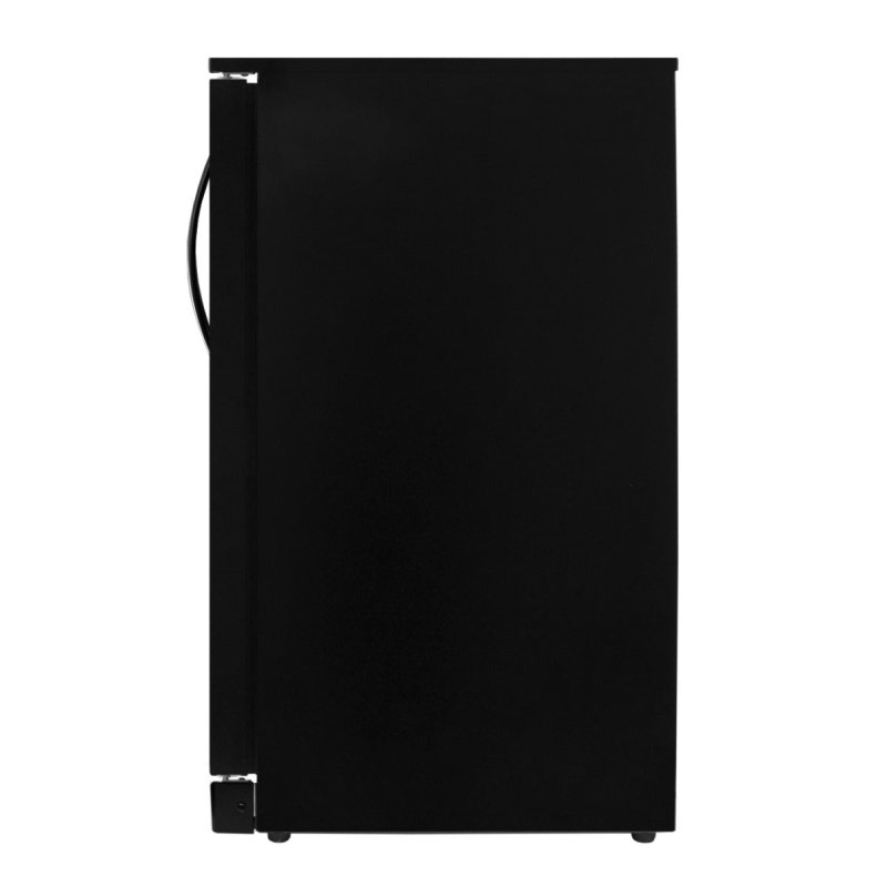 Back Bar Fridge Cooler 208L Capacity Commercial Hinged Double Door Under Counter Black Chiller Self Closing 112 x 500ml Bottles Beer Wine 4 Adjustable Shelves Colour Changing LED Light 7 Colours