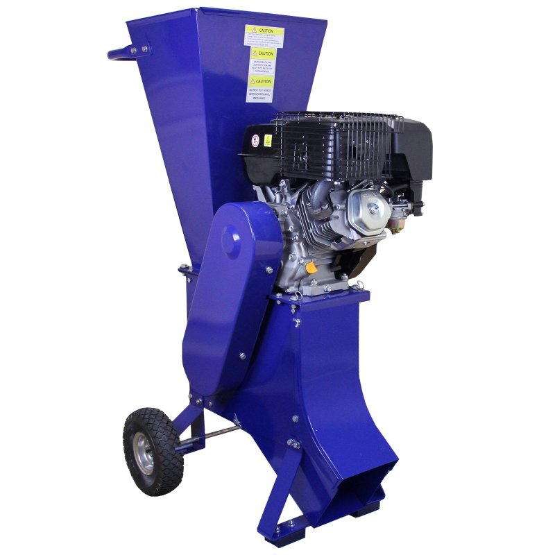 Log Splitter 5T Electric & 15HP Wood Chipper Petrol Timber Cutter Hydraulic 3L 2000W Motor Axe 2 Blades Duoblade Garden Shredding Mulcher 4-Stroke 420cc| 370mm Max Log Length