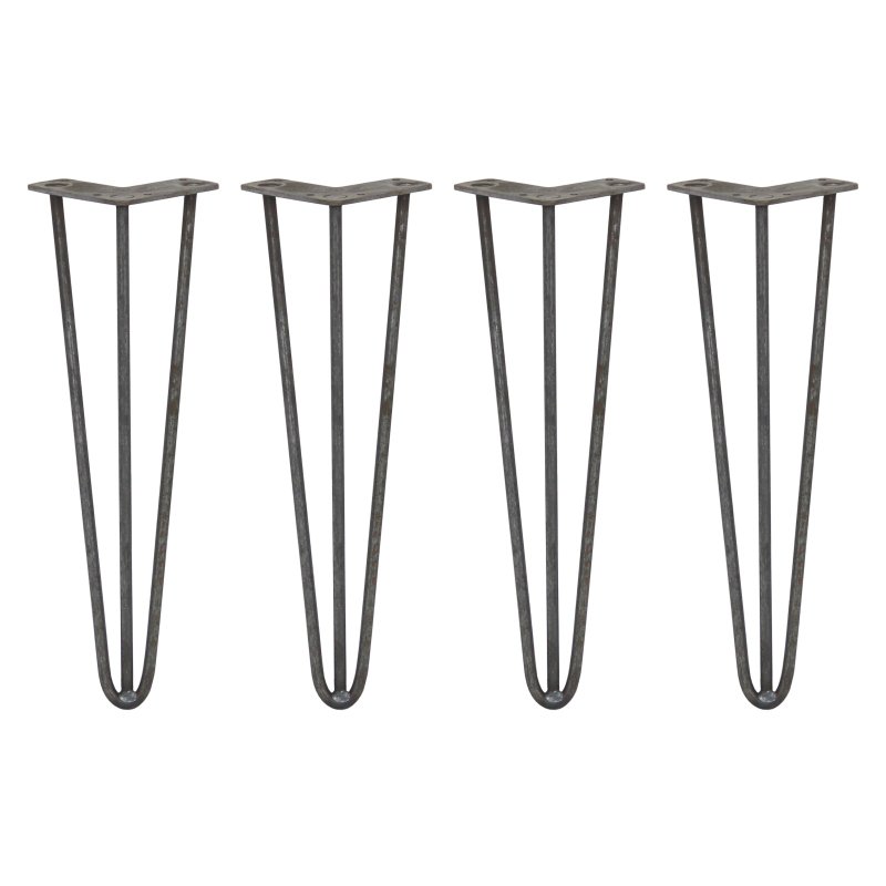4 x Hairpin Legs / Hair Pin Legs Set SkiSki Legs Furniture Desk Bench Chair Table 16
