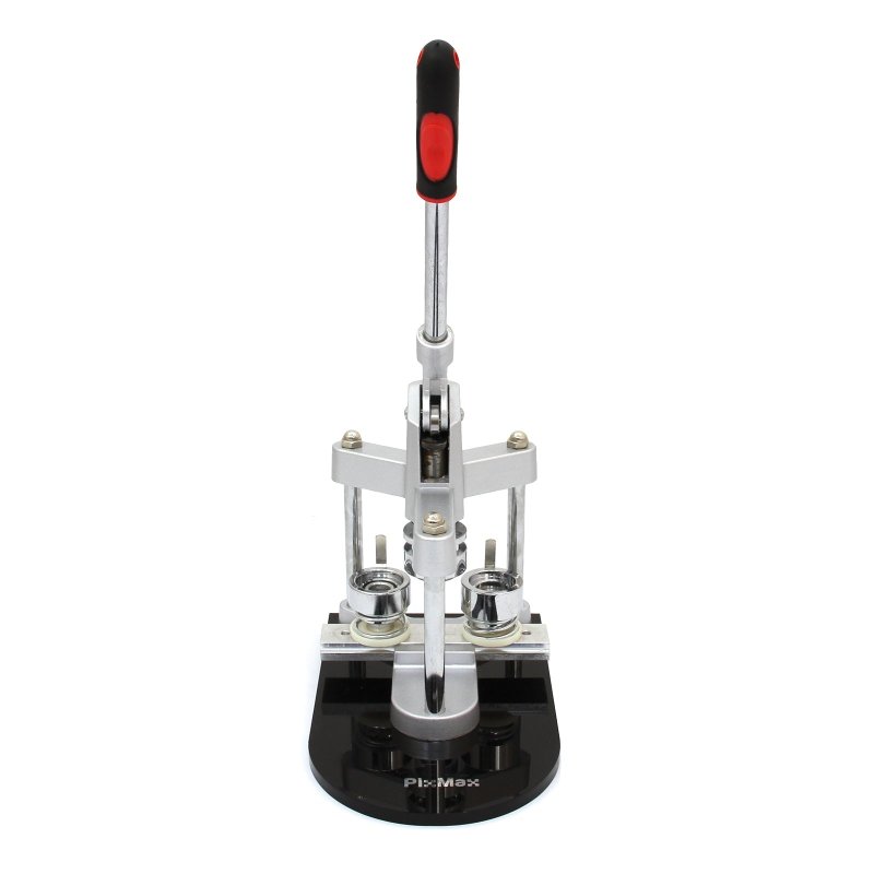 PixMax Ultimate Badge Making Kit: 25mm, 37mm, 58mm Cutters & Press Machines, 720 Components