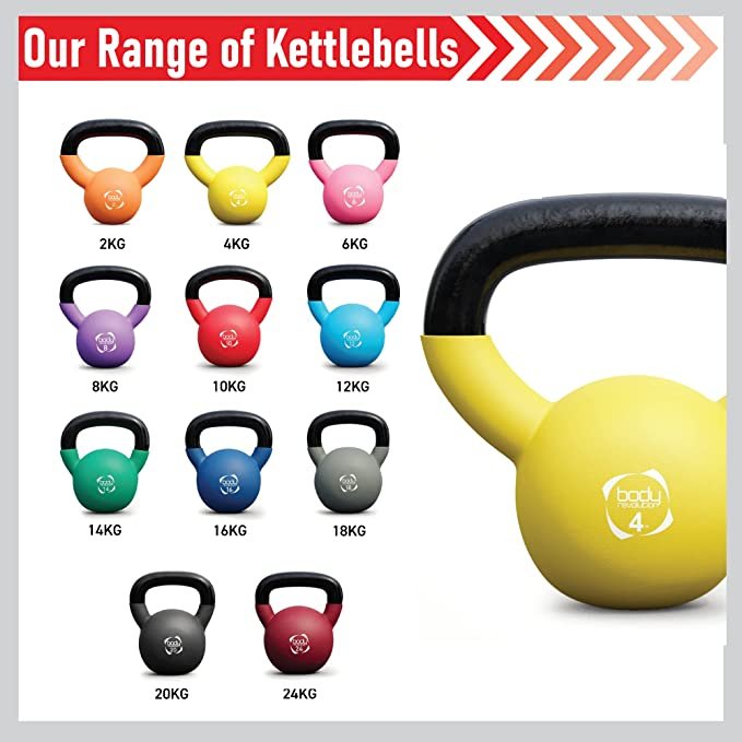 Body Revolution Neoprene Kettlebells 2kg