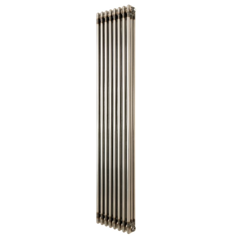 Traditional 3 Column Radiator - 1800 x 380mm - Raw Metal