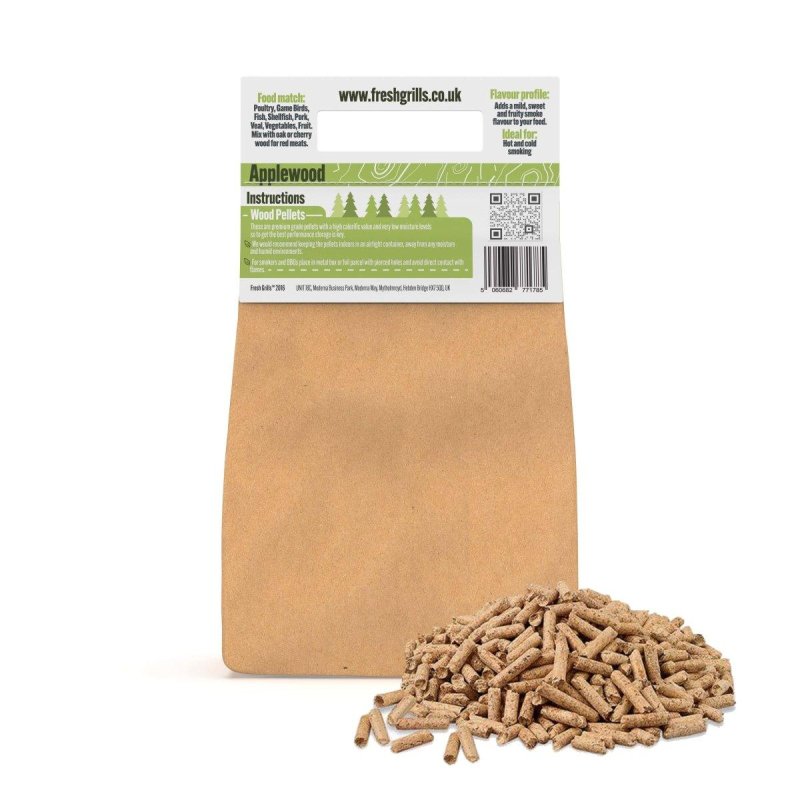 Wood Pellets BBQ Grill Wood Fired Pizza Oven Kamado Smokers Hickory 12kg