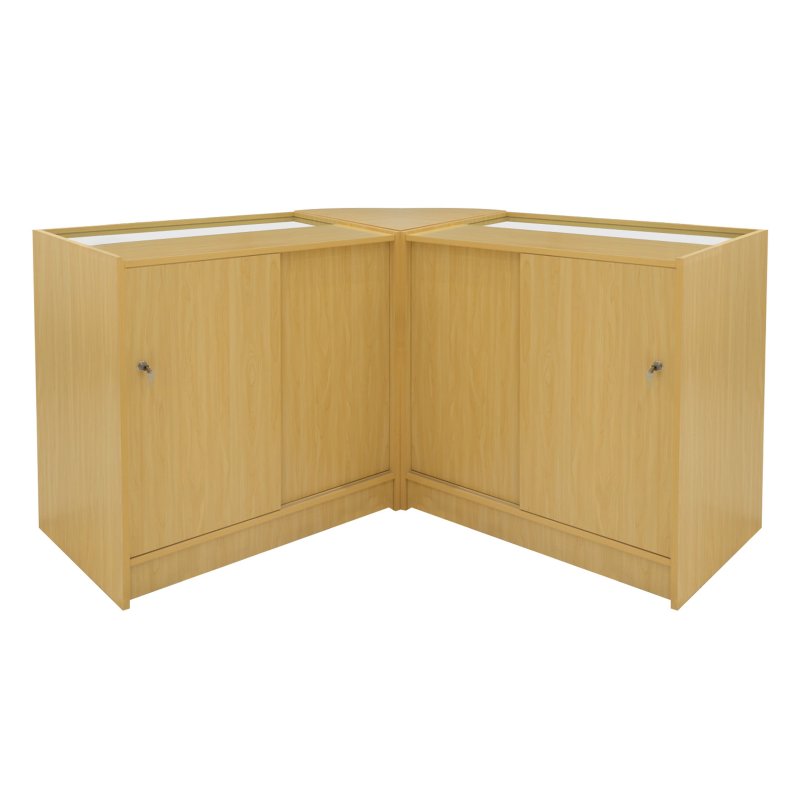 Demeter LED Shop Counter Set K900, B900 & LM60 - Maple