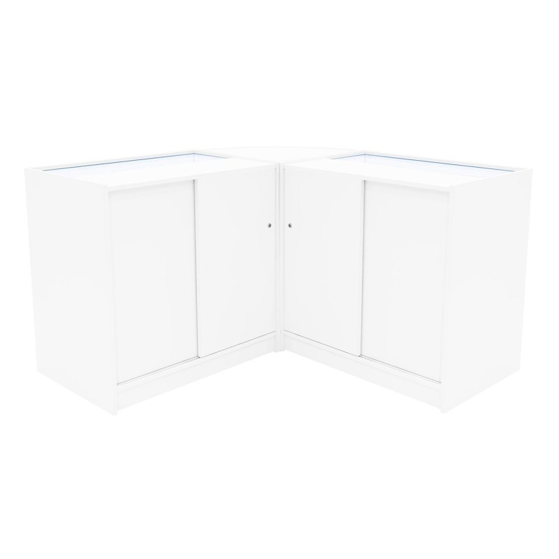 Calliope LED Shop Counter Set K900, C900 & LM60 - White