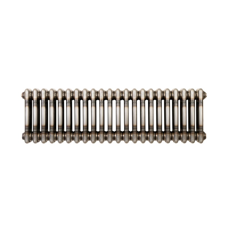 Traditional 3 Column Radiator - 300 x 830mm - Raw Metal
