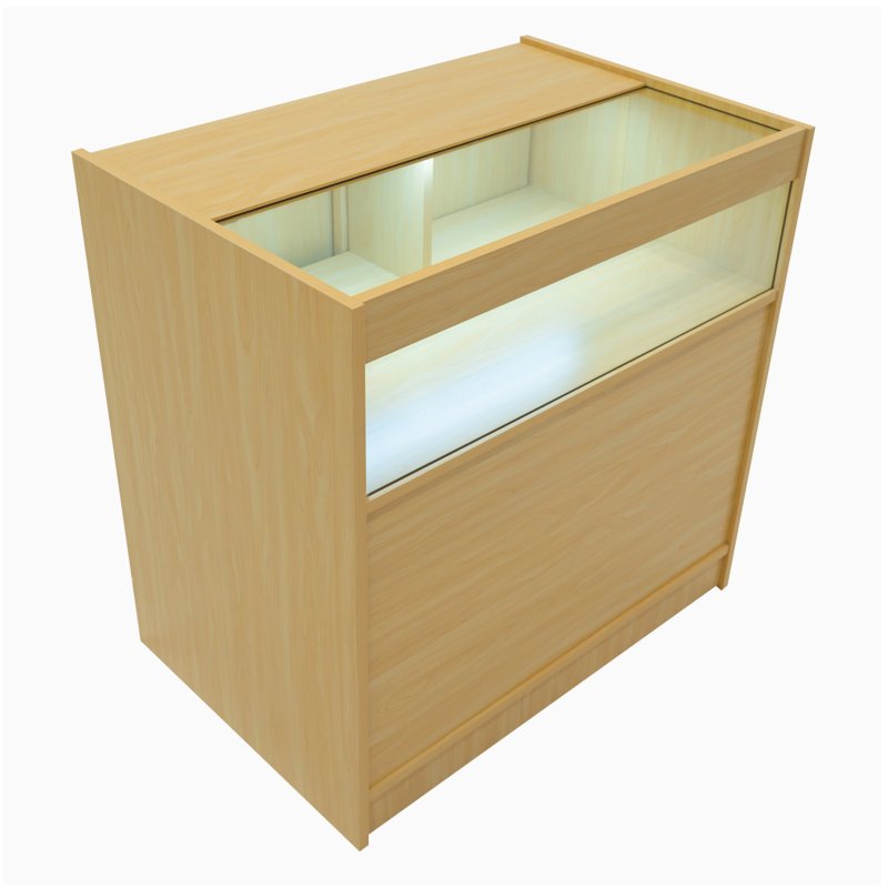Adonis LED Shop Counter Set B900, C900 & CM60 - Maple