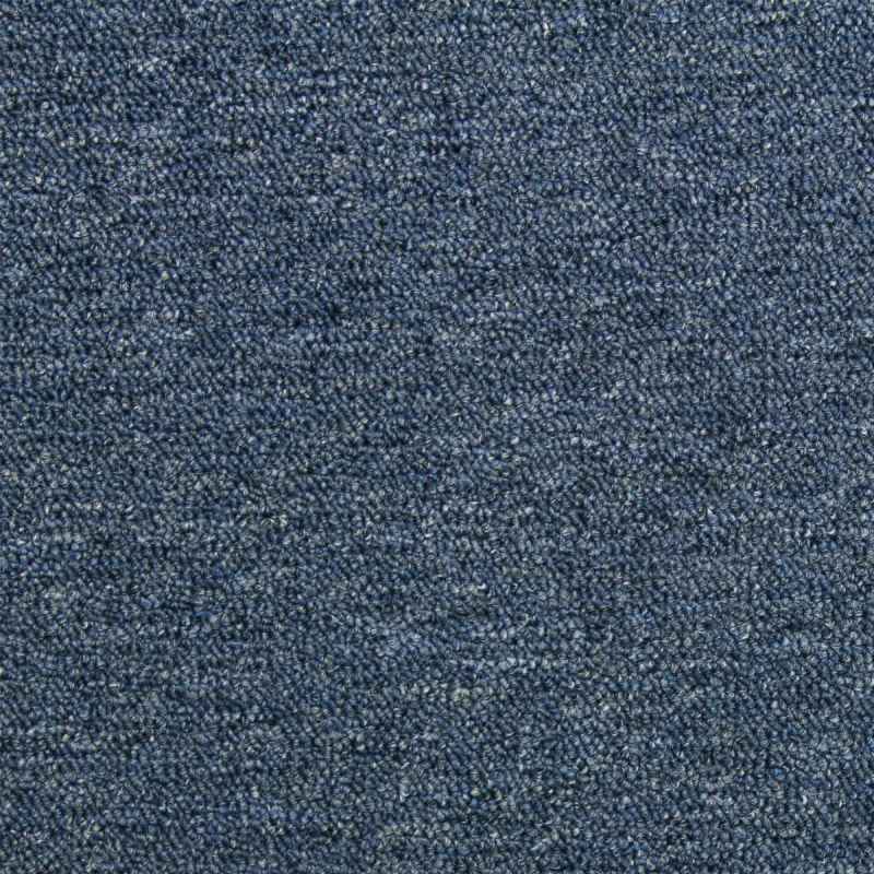 Carpet Tiles 40 x Storm Blue & Platinum Grey 10 Metres Squared Commercial Hard Wearing Heavy Duty Domestic Premium Office Home Flooring 50cm x 50cm MonsterShop