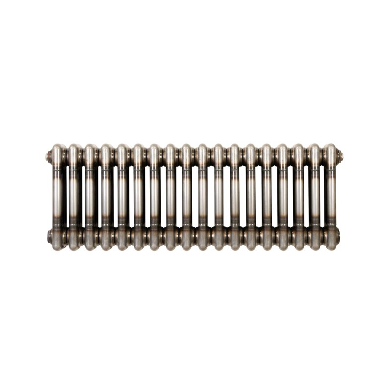 Traditional 3 Column Radiator - 300 x 650mm - Raw Metal