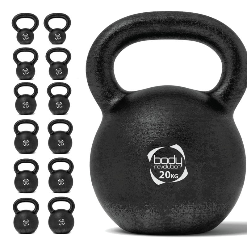 Body Revolution 20 kg Cast Iron Kettlebells