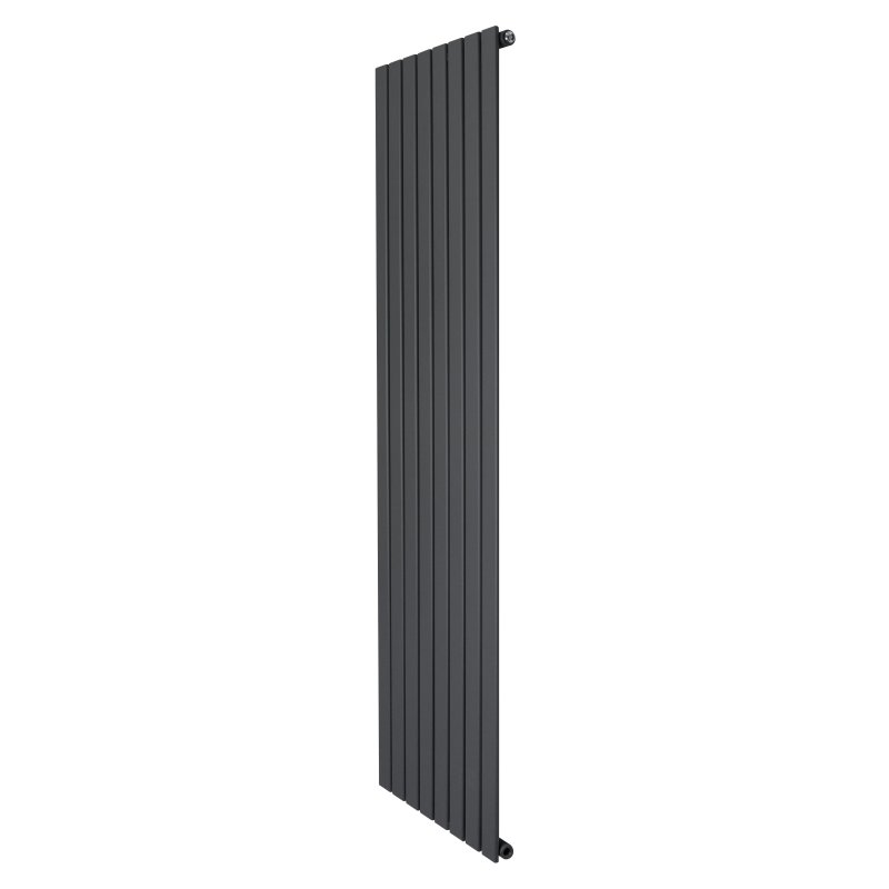 Flat Single Column Radiator - 1800 x 560mm - Anthracite Grey