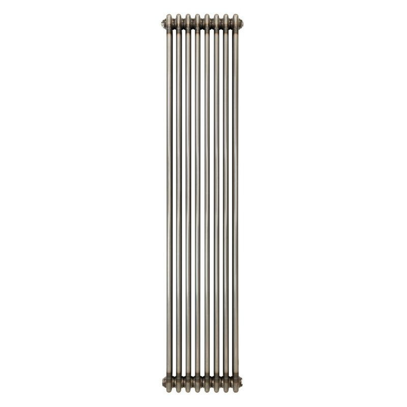 Traditional 3 Column Radiator - 1800 x 380mm - Raw Metal