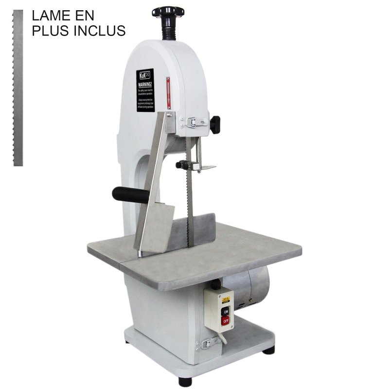 Commercial Bone Saw Bandsaw Butchers Meat Cutting Slicer Frozen Pork Fish Ribs Cut Restaurant Blades Electric Machine