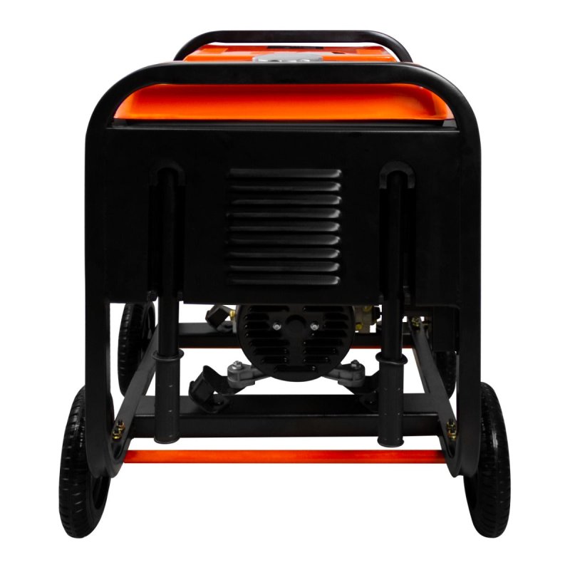 Portable Diesel Generator Open Frame 2kVA 230V 6HP 3.8kW 5 In 1 Digital Display Single Phase Manual Start Emergency Power AC DC Output Powder Coated Steel 12.5L Fuel Capacity Wheels Tool Kit & Funnel
