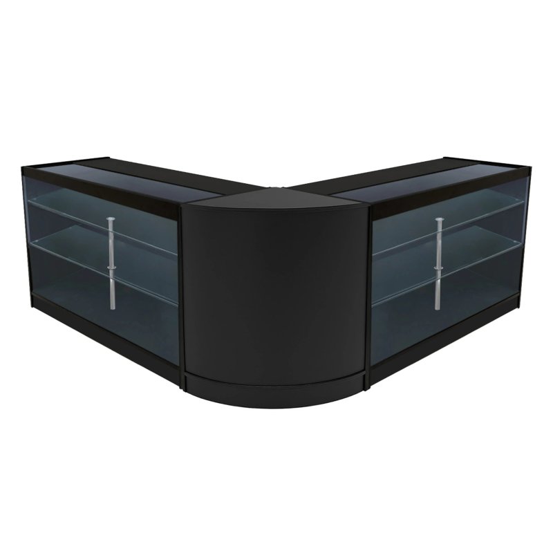 Helios LED Shop Counter Set CM60 & 2 x K1500 - Black
