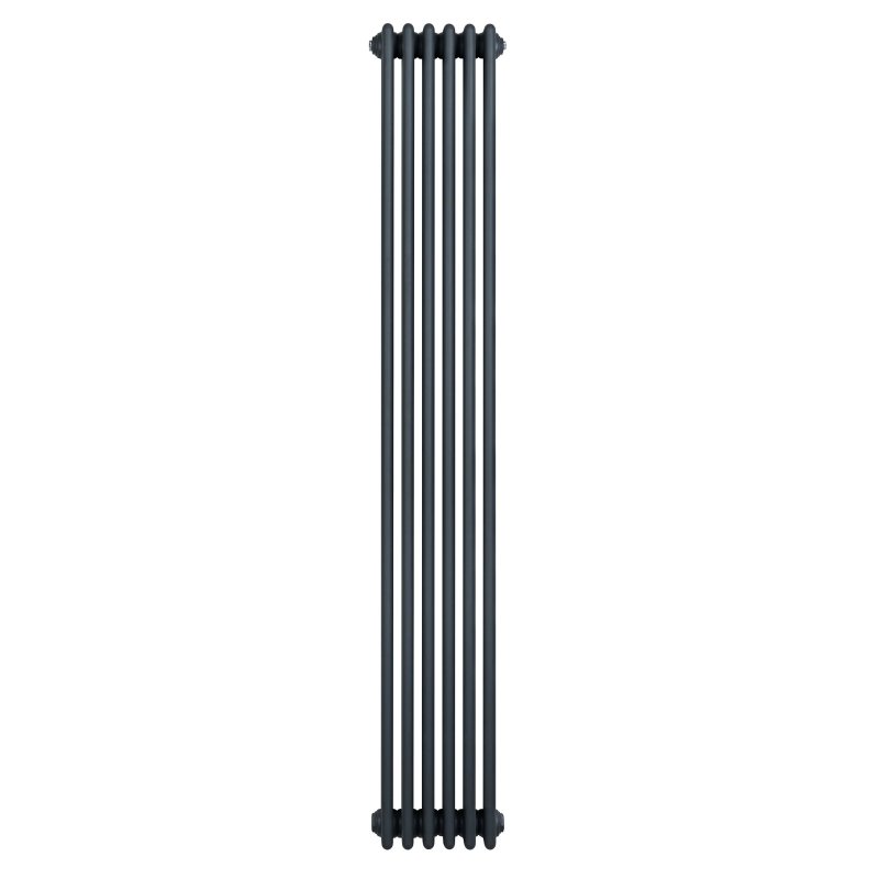 Traditional 4 Column Radiator - 1800 x 290mm - Anthracite Grey