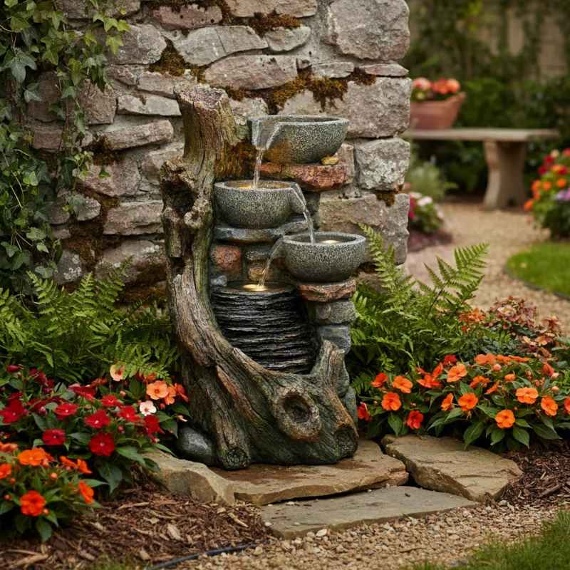 Electric Water Feature - Rustic Brook