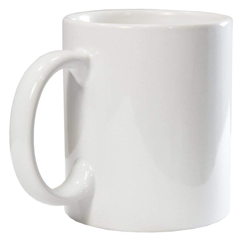 PixMax Blank Polymer Coated 11oz Sublimation Mugs & Gift Boxes, 72 Pack, AAA Grade