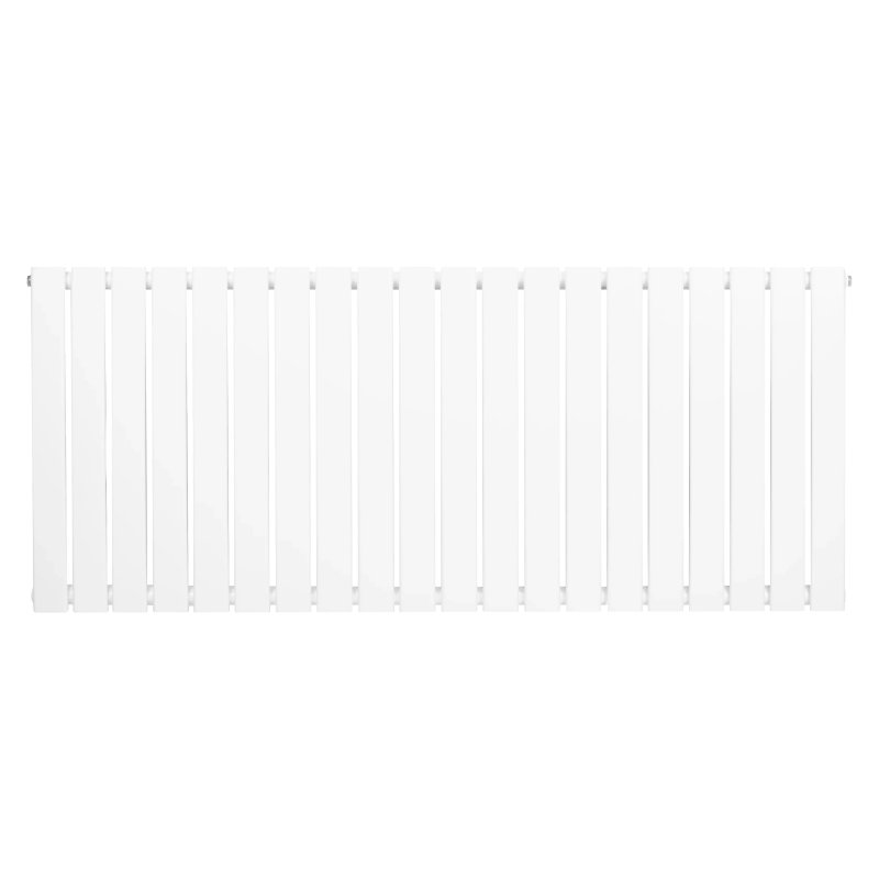 Flat Single Column Radiator - 600 x 1400mm - White