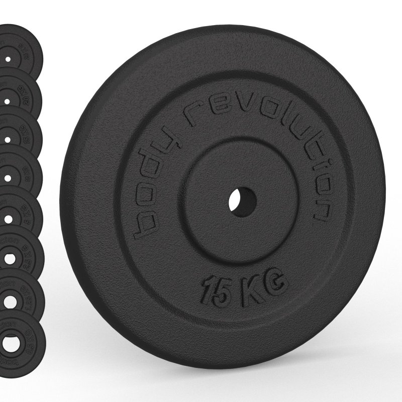 Cast Iron Weight Plates 0.5kg PAIR