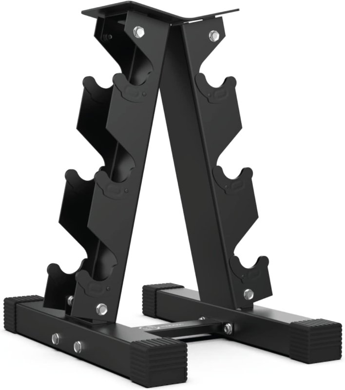 3 Tier Hex Dumbbell Weight Rack