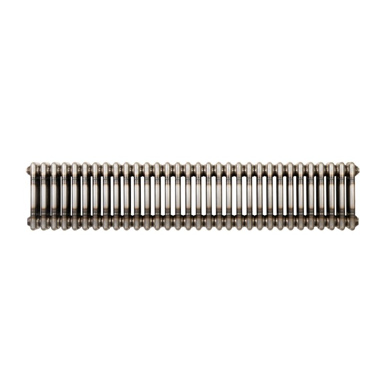 Traditional 3 Column Radiator - 300 x 1460mm - Raw Metal