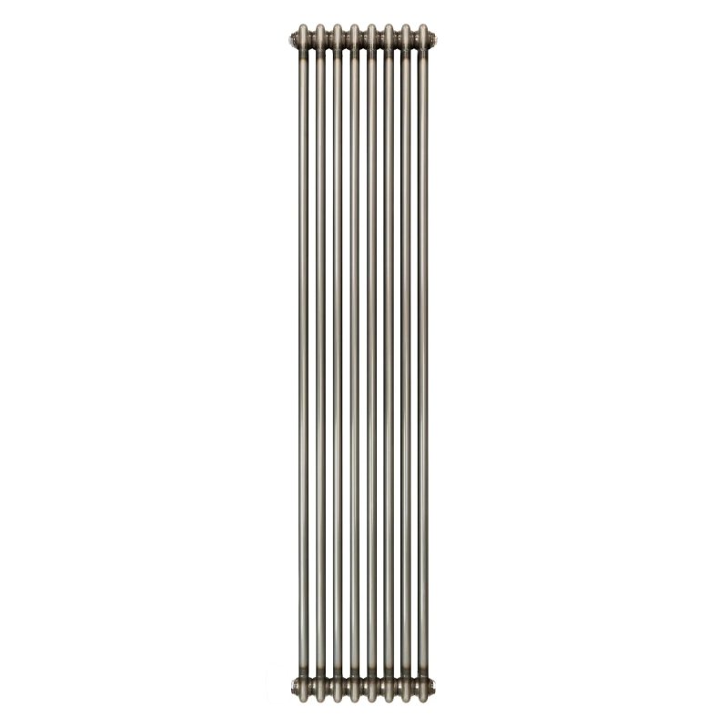 Traditional 2 Column Radiator - 1800 x 380mm - Raw Metal