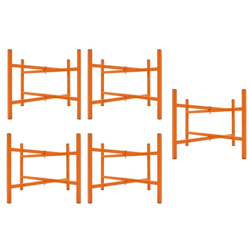 Trestle Stand x 4 & Mortar Board Stands 500mm H x 5