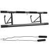 SPORTNOW Doorway Pull-Up Bar, No-Drilling Chin-Up Bar, Push-Up Stand with Resistance Bands, Padded Handles for Home Gym Exercise