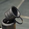 Outsunny 20kg Square Parasol Base Outdoor Garden Cement Umbrella Weight Stand Holder, Fits 32mm,38mm,48mm Pole - Black