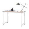 HOMCOM Computer Desk, Writing Table,Workstation for Home Office, Study with Metal Frame, Simple Assembly
