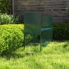 PawHut Two-Door Live Trap for Small Animals, Outdoor and Indoor Animal Trap for Rat, Mice, 100 x 25 x 28cm - Dark Green