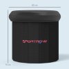 SPORTNOW Outdoor Bath Tub, 300L Portable Cold Water Therapy Tub, Recovery Cold Plunge Pool with Lid, Cover, Carry Bag, for Athletes, Black