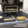 Outsunny Outdoor Tabletop Gas Pizza Oven with 12