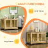 PawHut Dog Crate Furniture, Side End Table, Indoor Dog Kennel with Soft Washable Cushion, Wire Mesh, Large Top, for Medium and Large Dogs, 90 x 58 x 65, Oak Tone
