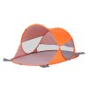Outsunny 1-2 Person Pop up Beach Tent Hiking UV 30+ Protection Patio Sun Shade Shelter Portable Automatic - Orange